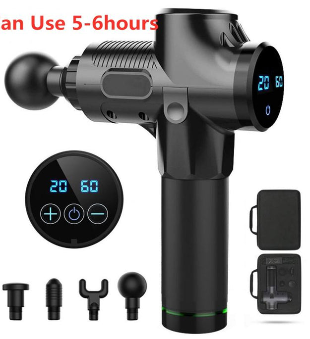 Home fitness muscle relaxer electric massage gun