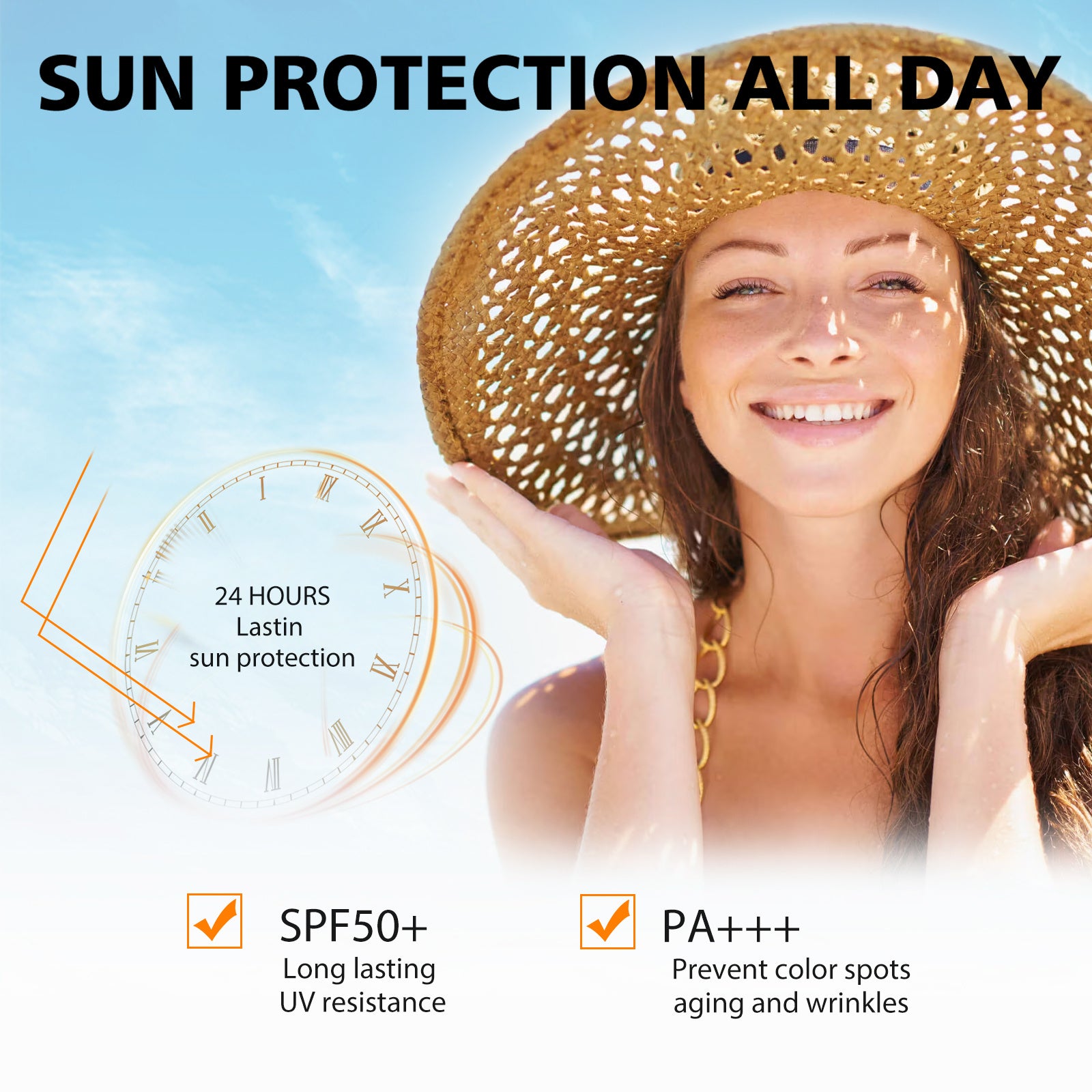 WUSOOTHE Bio Sun Stick 15g - Advanced Protection With Peptide Complex, Collagen And Hyaluronic Acid SPF50,PortableStrong UVProtection Sunscreen Stick